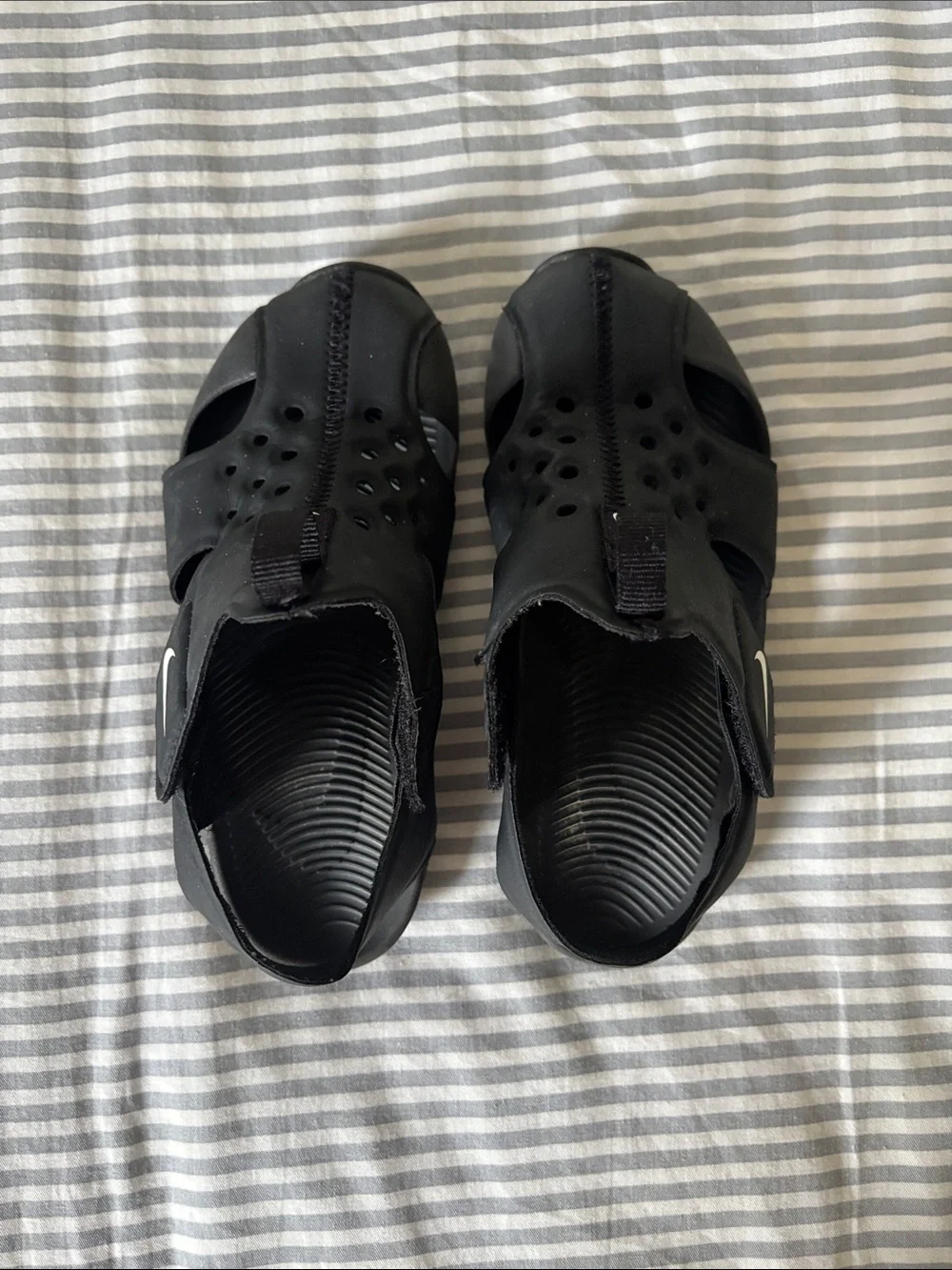 Nike Black Kids Hydro-Style Water Sandals